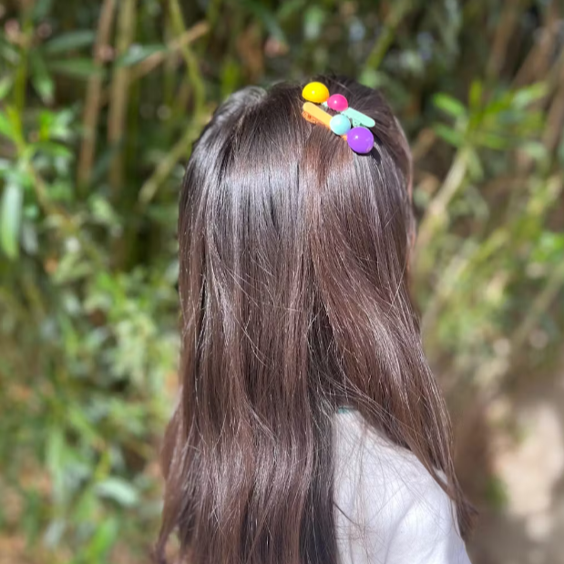 Hair Clips (Set of 5) – premium kids accessory by Dew & Dove