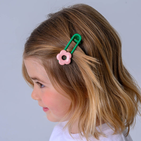 Hair Clips (Set of 5) – premium kids accessory by Dew & Dove