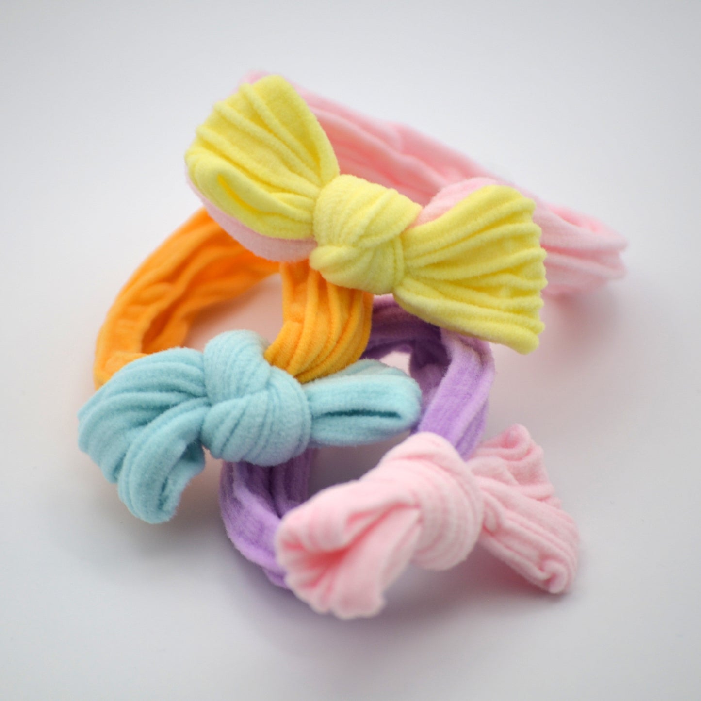 Super Soft Bow Hair Ties by Dew & Dove