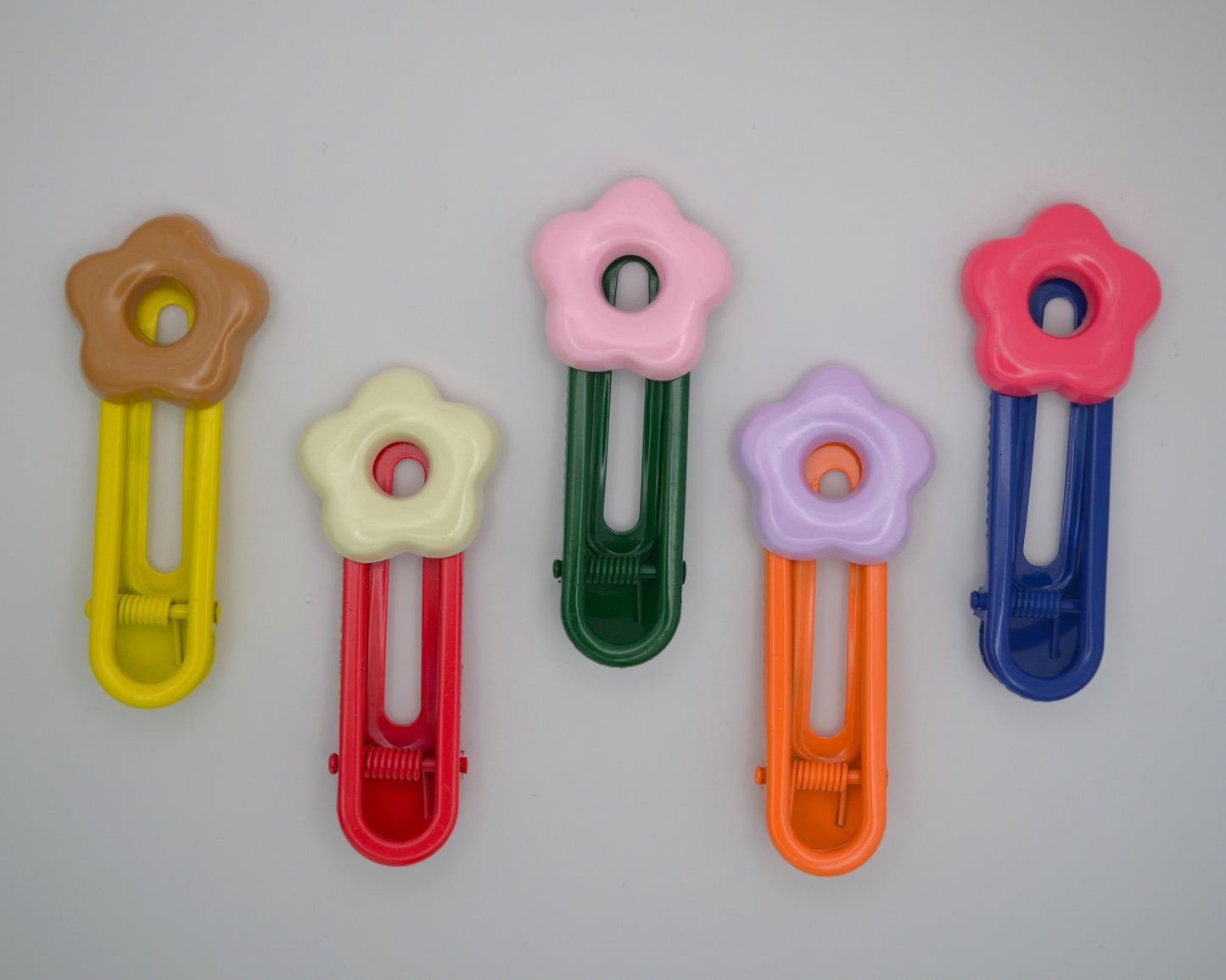 Hair Clips (Set of 5) – premium kids accessory by Dew & Dove