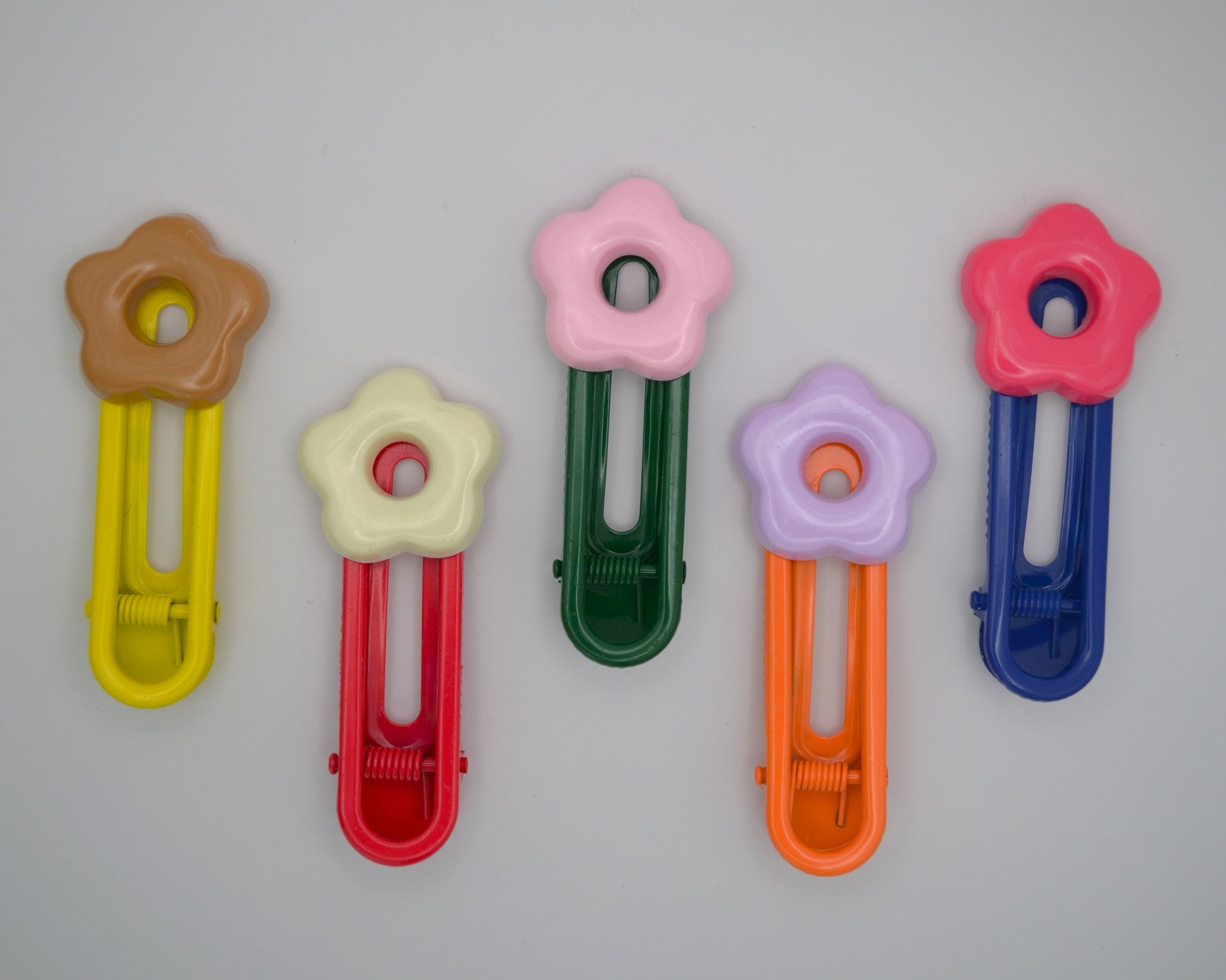 Hair Clips (Set of 5) – premium kids accessory by Dew & Dove