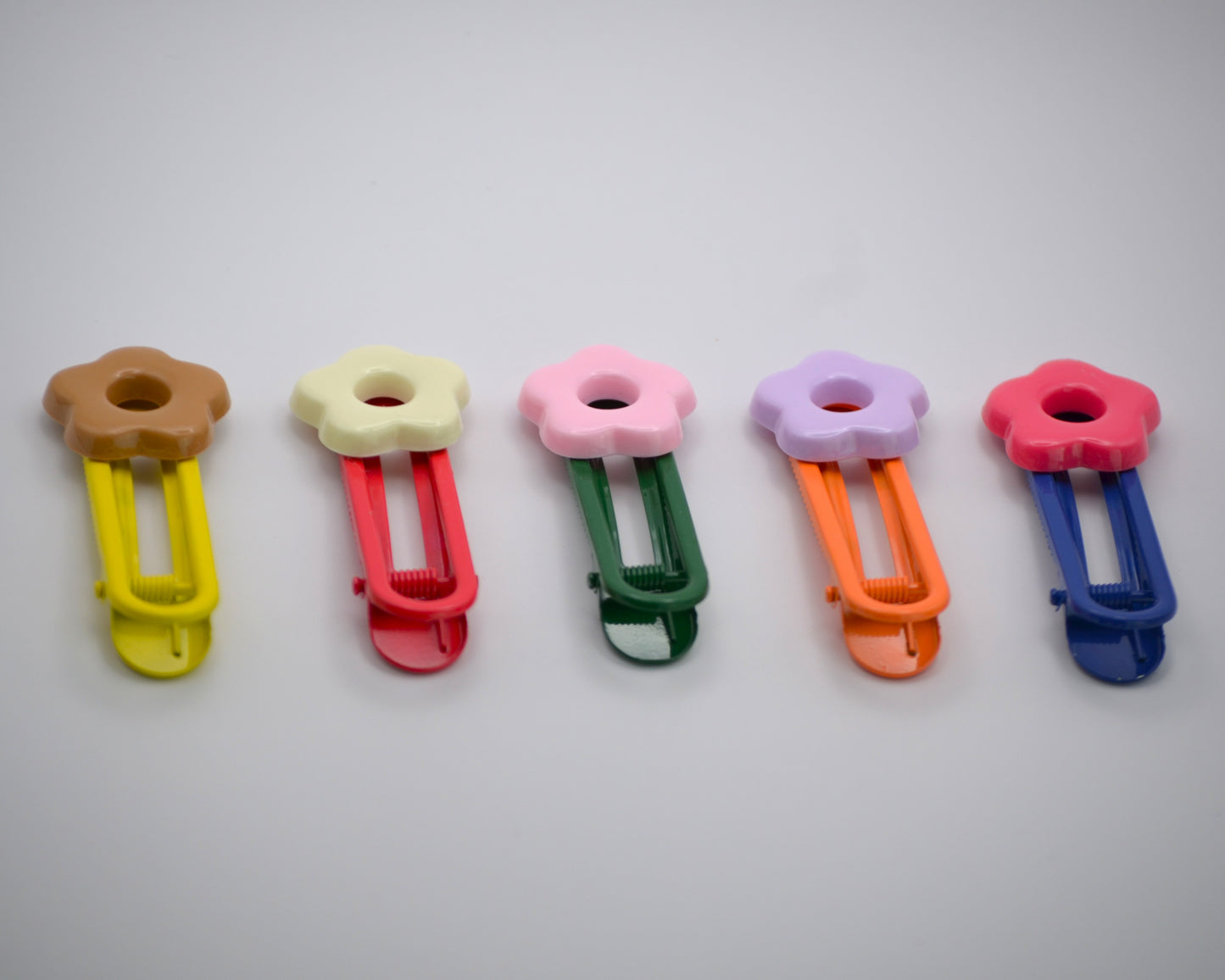 Hair Clips (Set of 5) – premium kids accessory by Dew & Dove