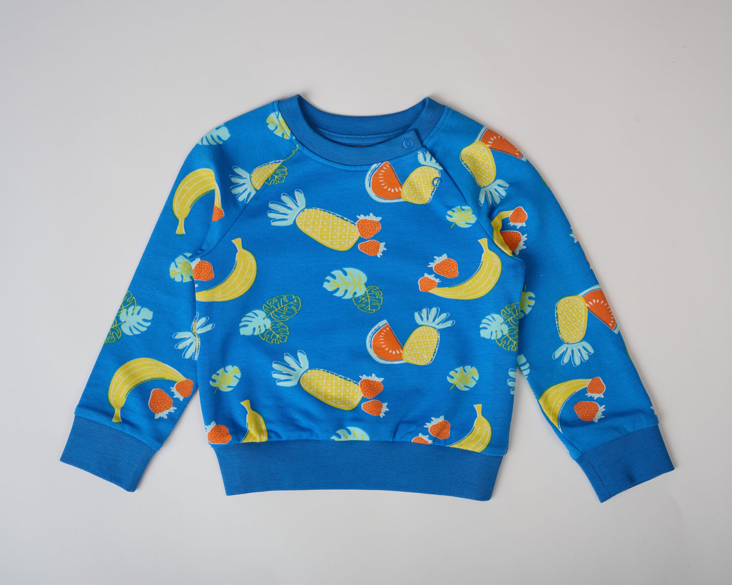 Fruits Party Sweatshirt – GOTS organic cotton kids clothing by Dew & Dove