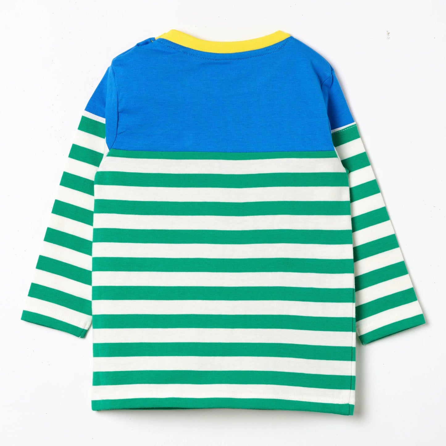 Long Sleeve Multicolor Pocket T-Shirt – GOTS organic cotton kids clothing by Dew & Dove