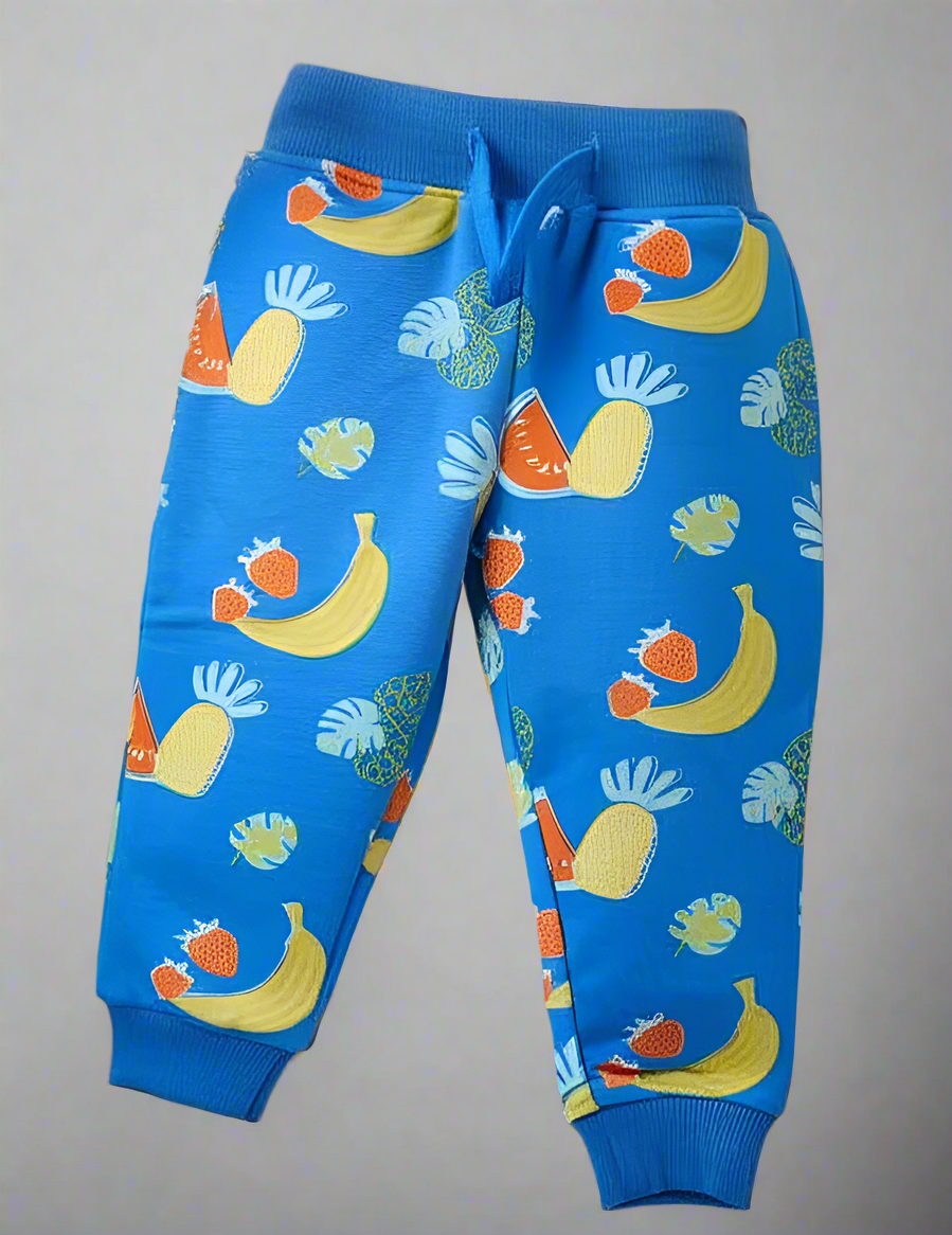 Fruits Party Sweatpants/ Joggers – GOTS organic cotton kids clothing by Dew & Dove