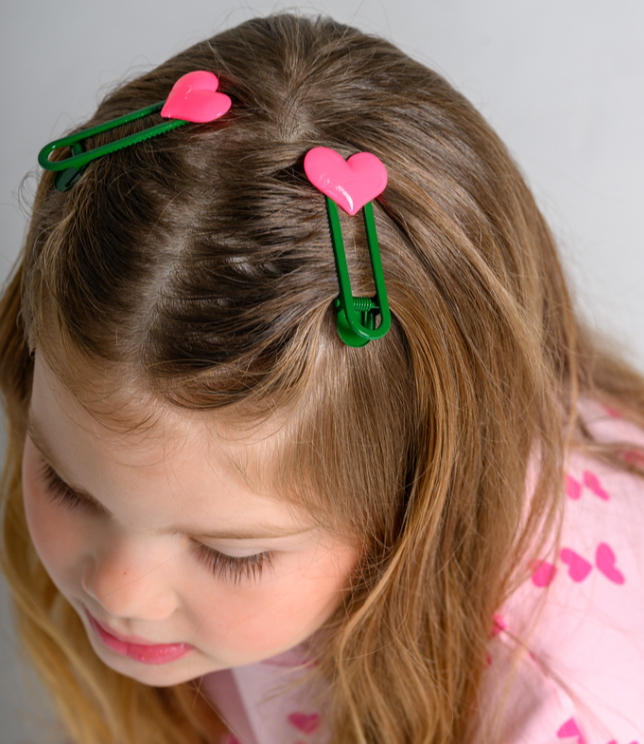 Hair Clips (Set of 5) – premium kids accessory by Dew & Dove