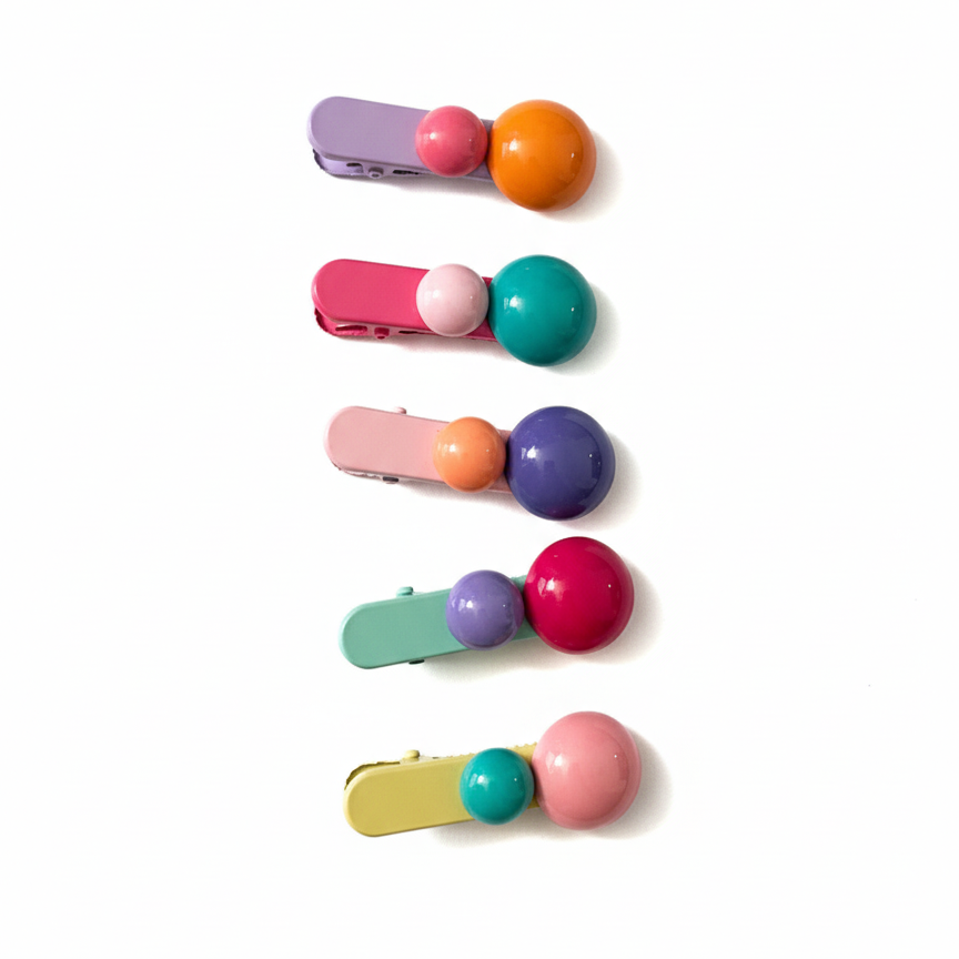 Hair Clips (Set of 5)