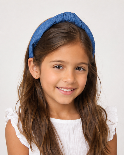 Comfy Denim Knot Hairband