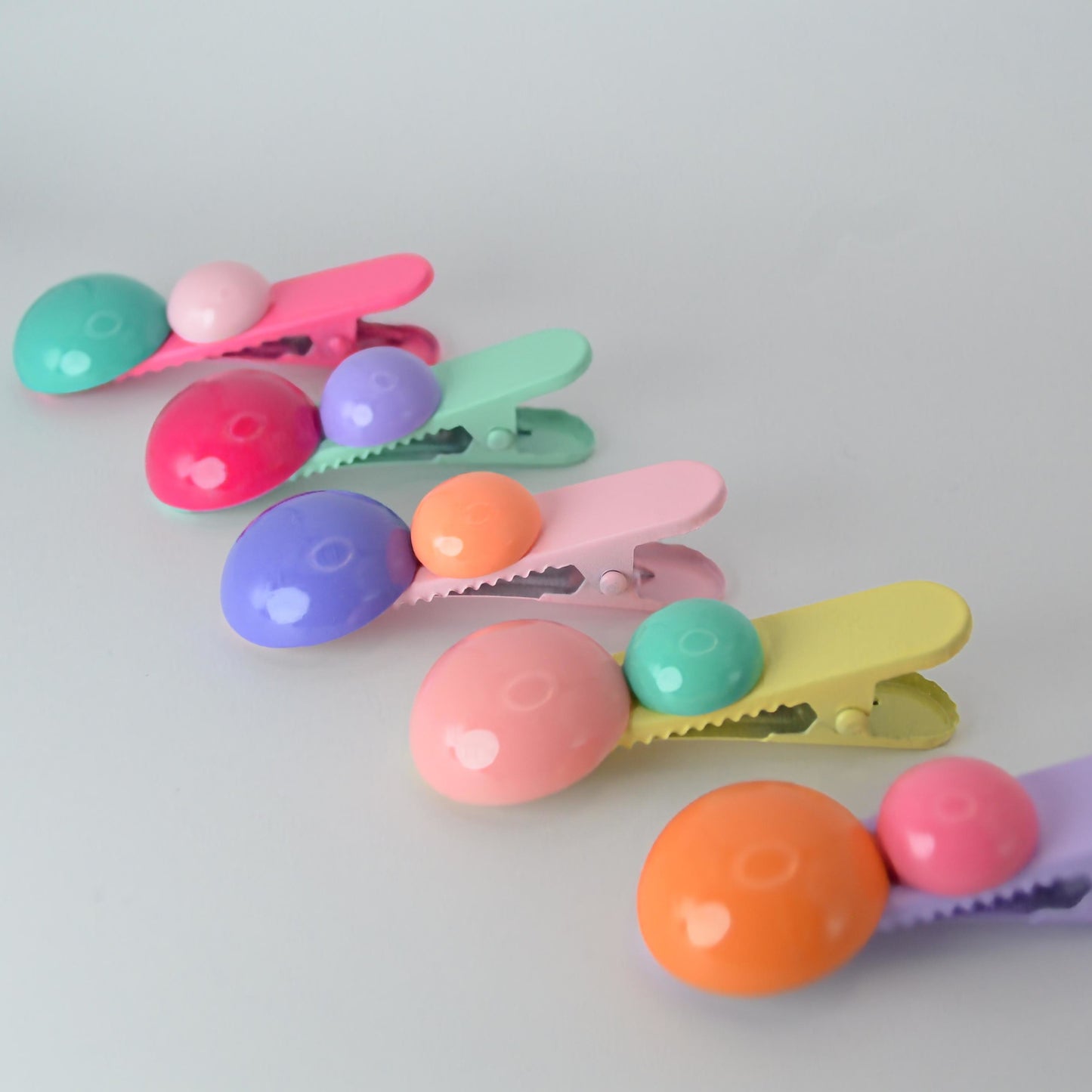 Playful Hair Clips (Set of 5)