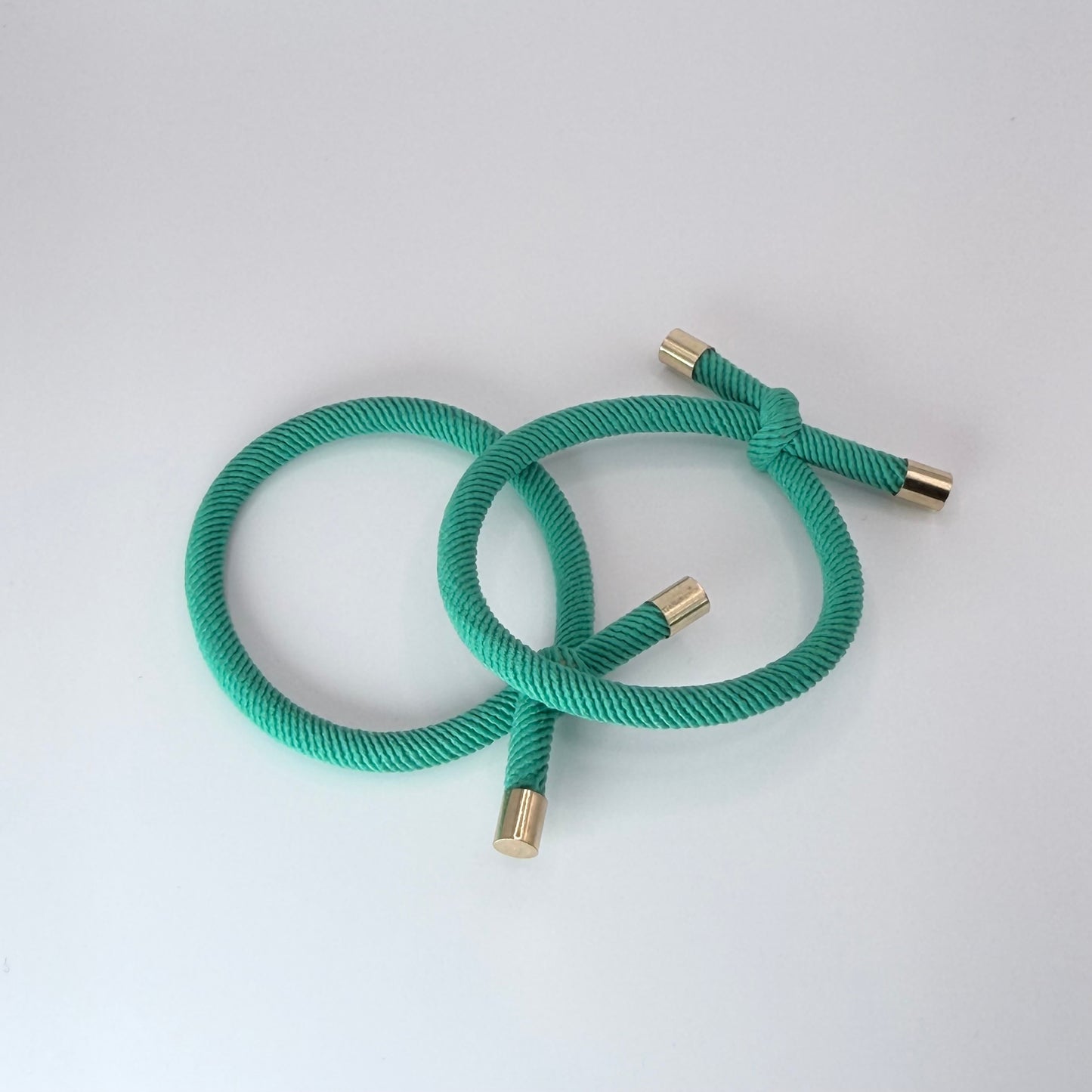 Gold-touch Rope Hair Ties