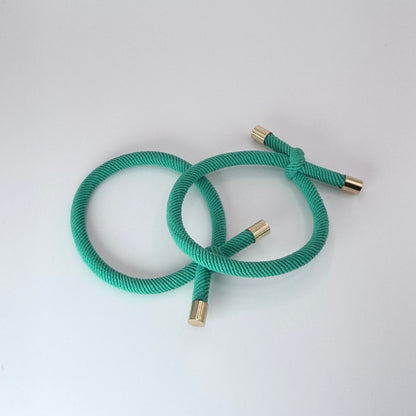 Gold-touch Rope Hair Ties