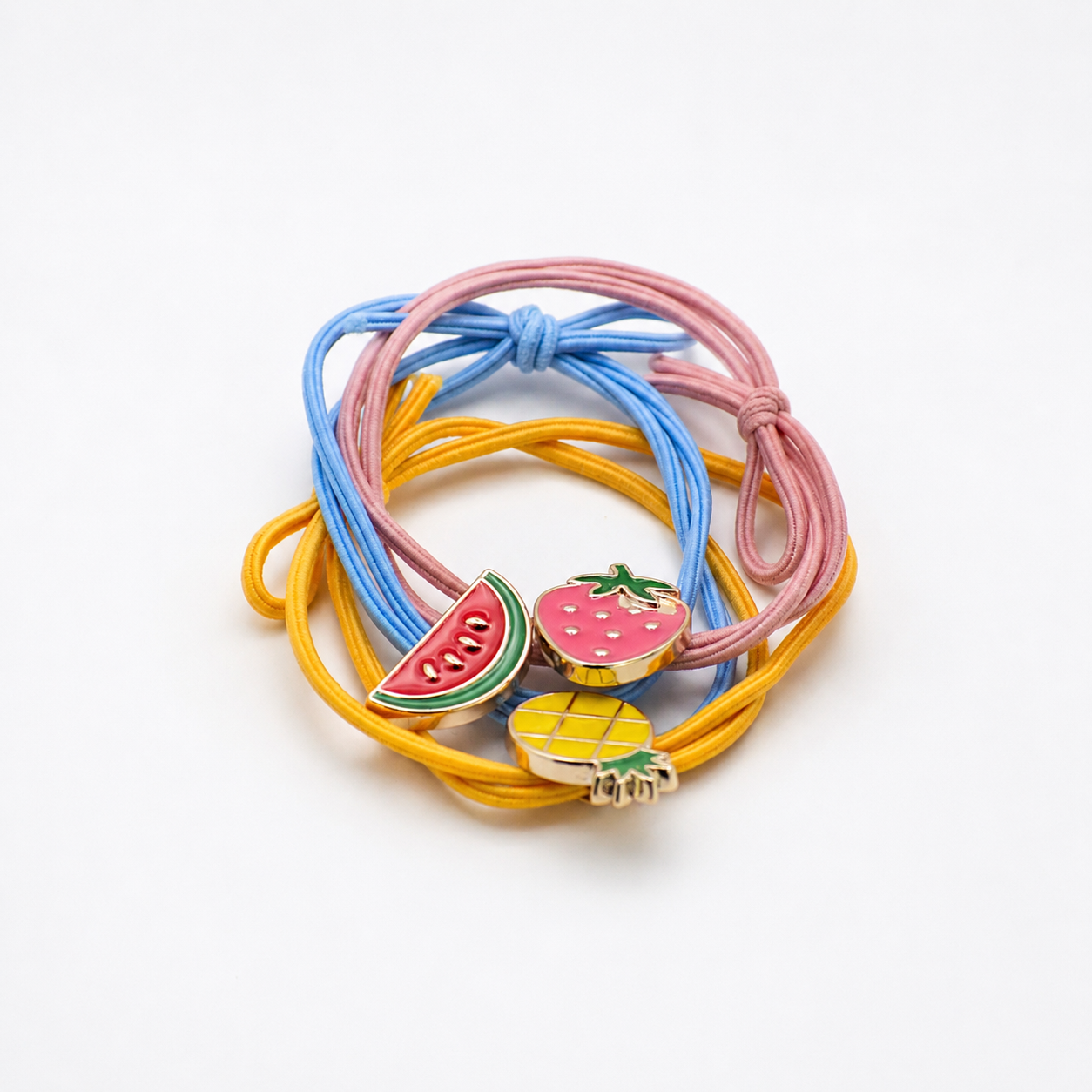 Fruity Hair Ties (Set of 3)