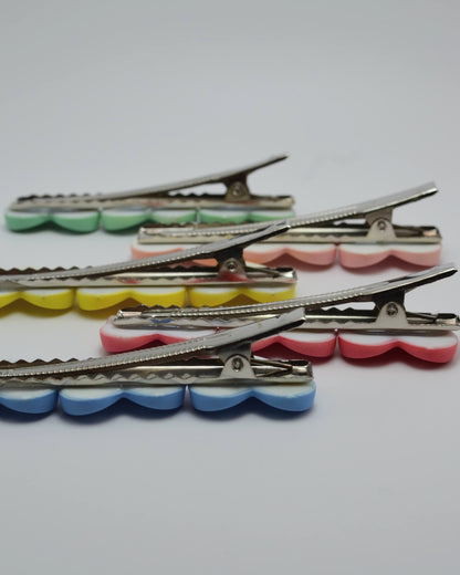 Only Hearts Hair Clips (Set of 5)