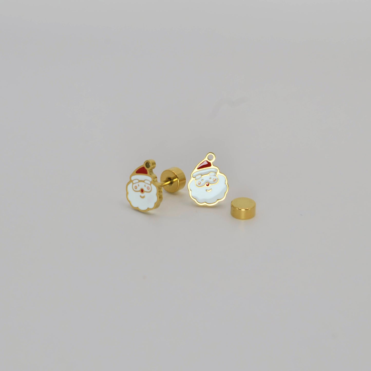 Christmas Gold Earrings (14K Gold Plated)