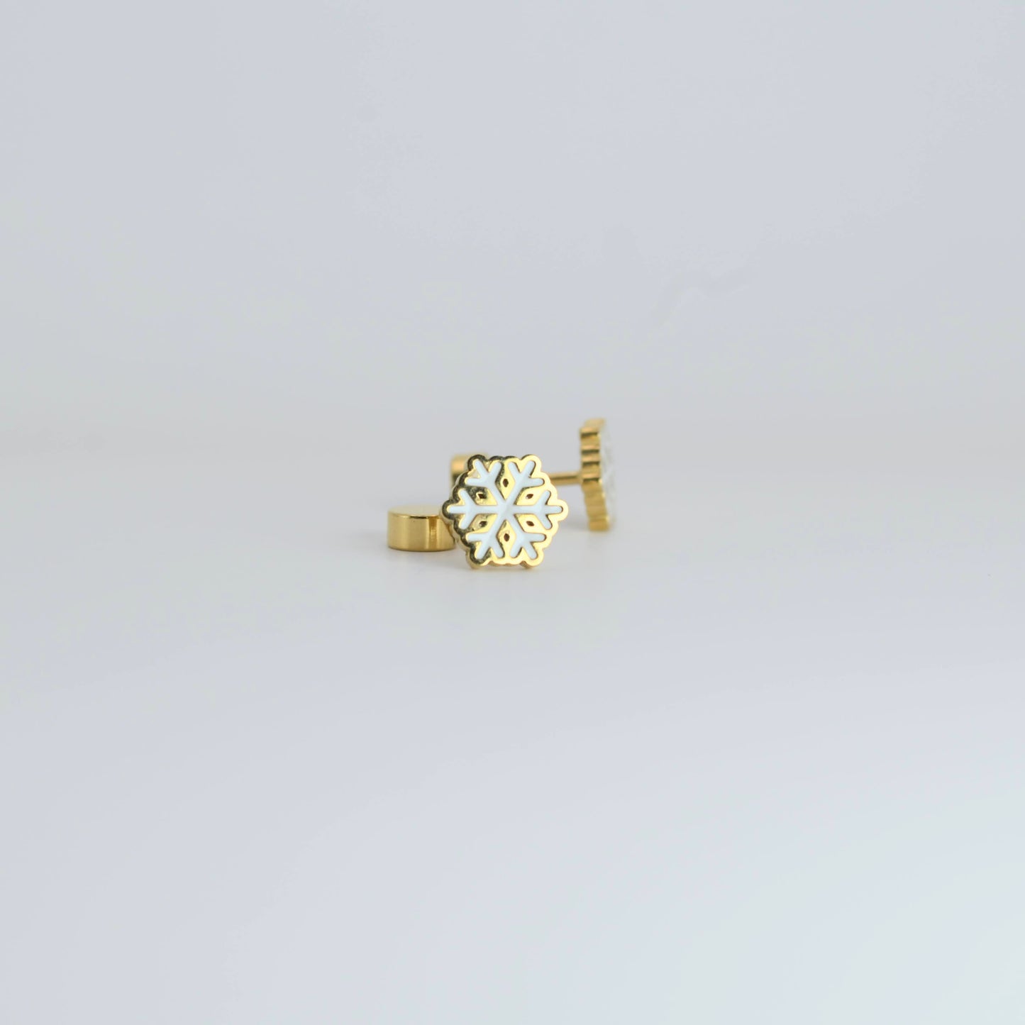 Christmas Gold Earrings (14K Gold Plated)