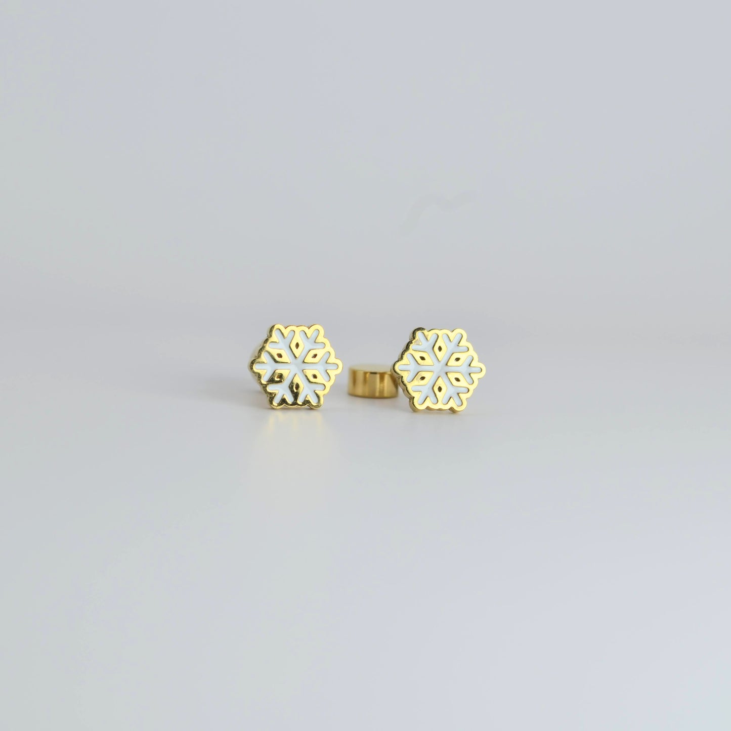Christmas Gold Earrings (14K Gold Plated)