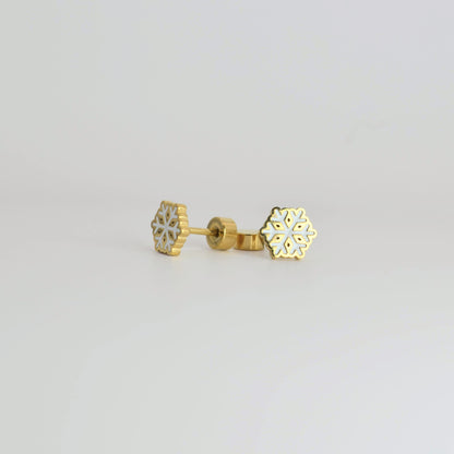 Christmas Gold Earrings (14K Gold Plated)