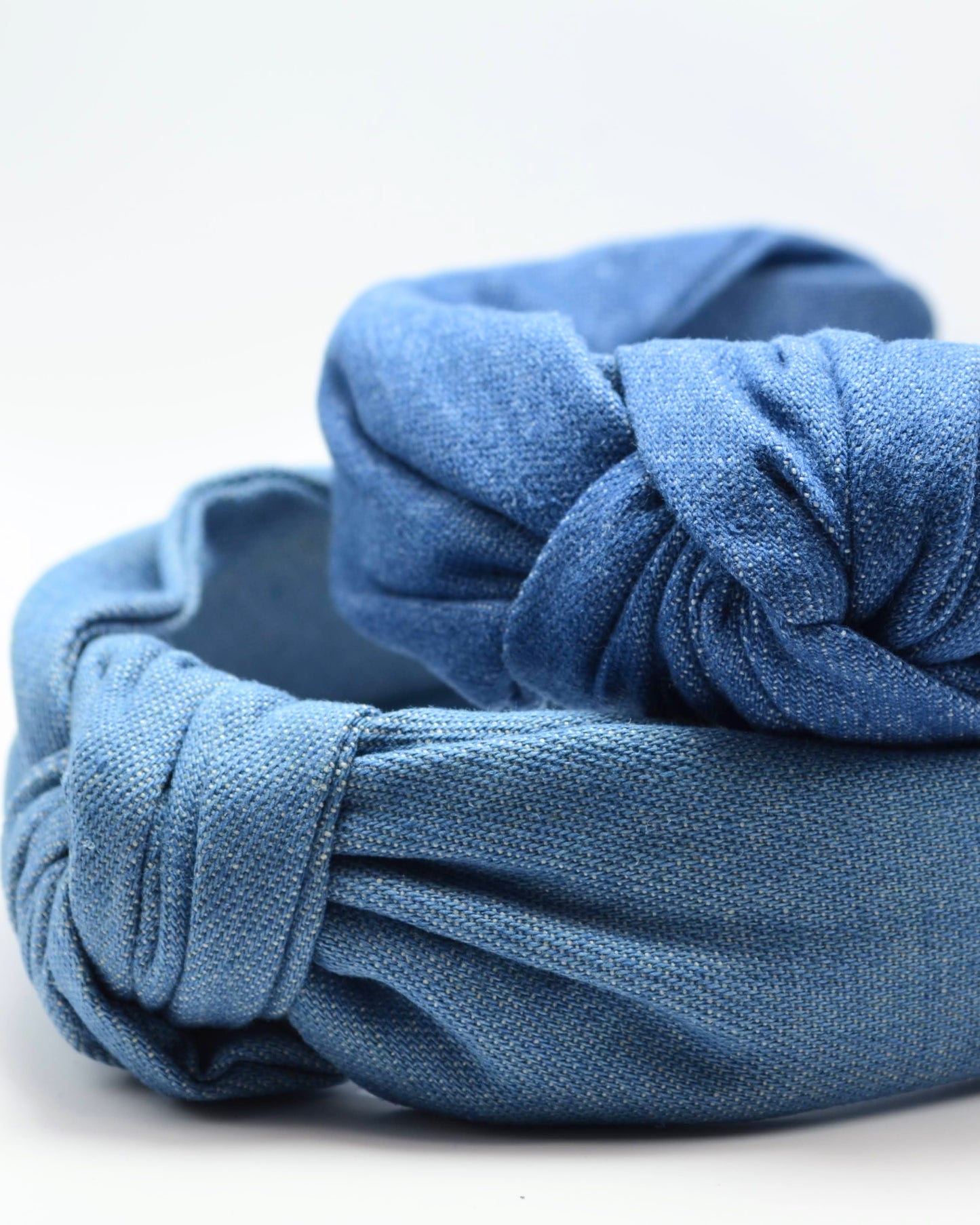Comfy Denim Knot Hairband