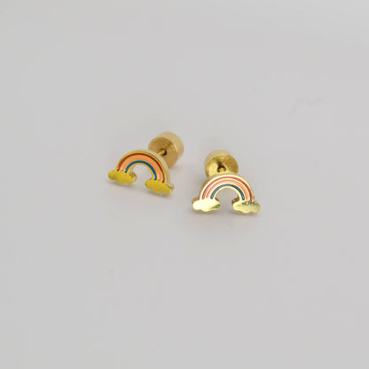 Playtime Pals Earrings (14K Gold Plated)