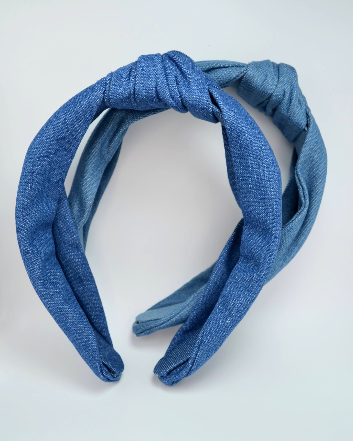 Comfy Denim Knot Hairband