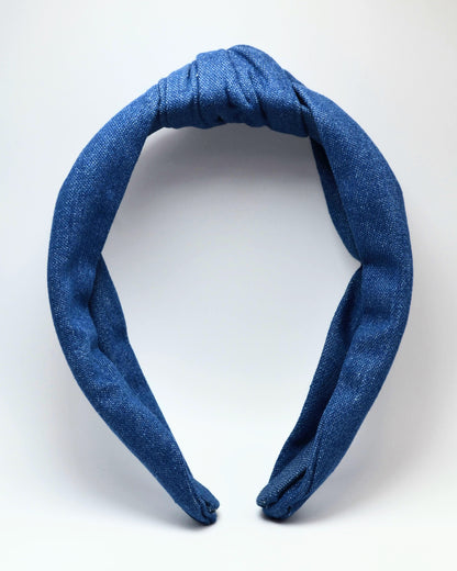 Comfy Denim Knot Hairband