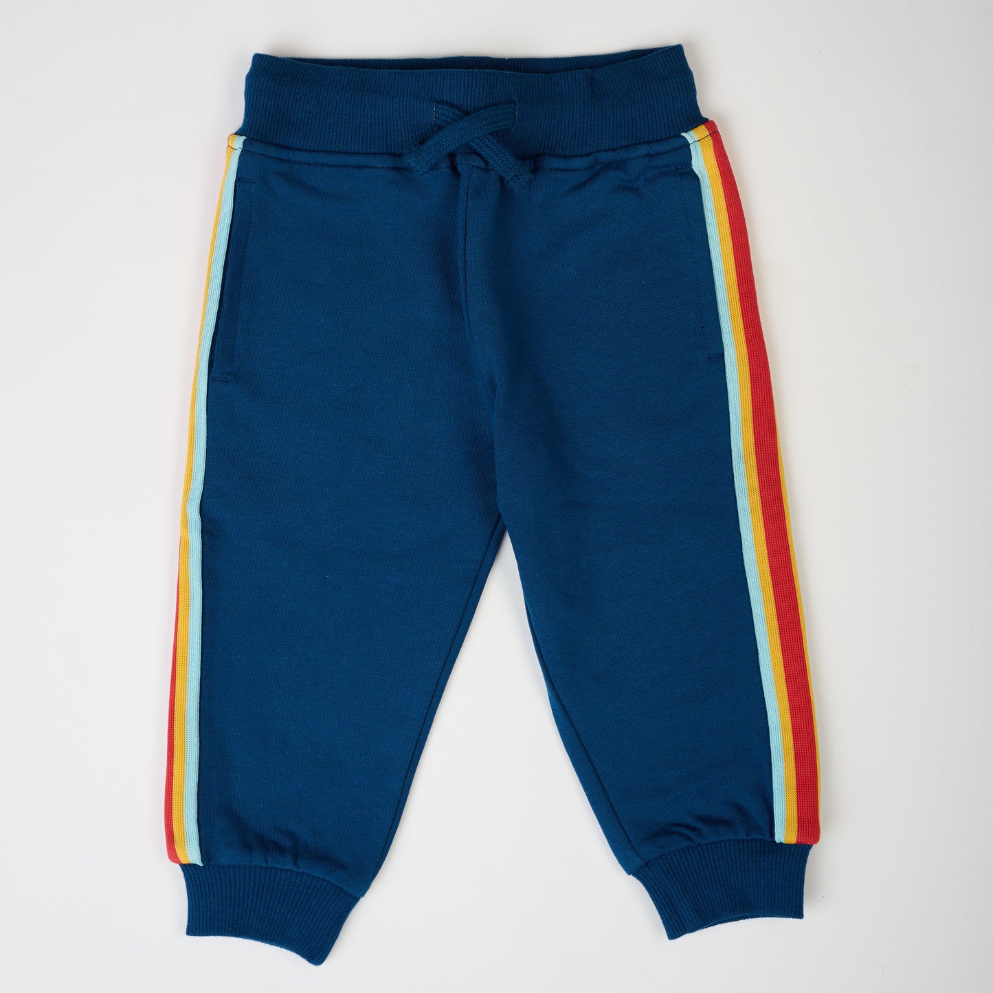 Retro Stripe Sweatpants/ Joggers – GOTS organic cotton kids clothing by Dew & Dove