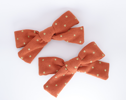 Sparkle Dot Bows (Set of 2)