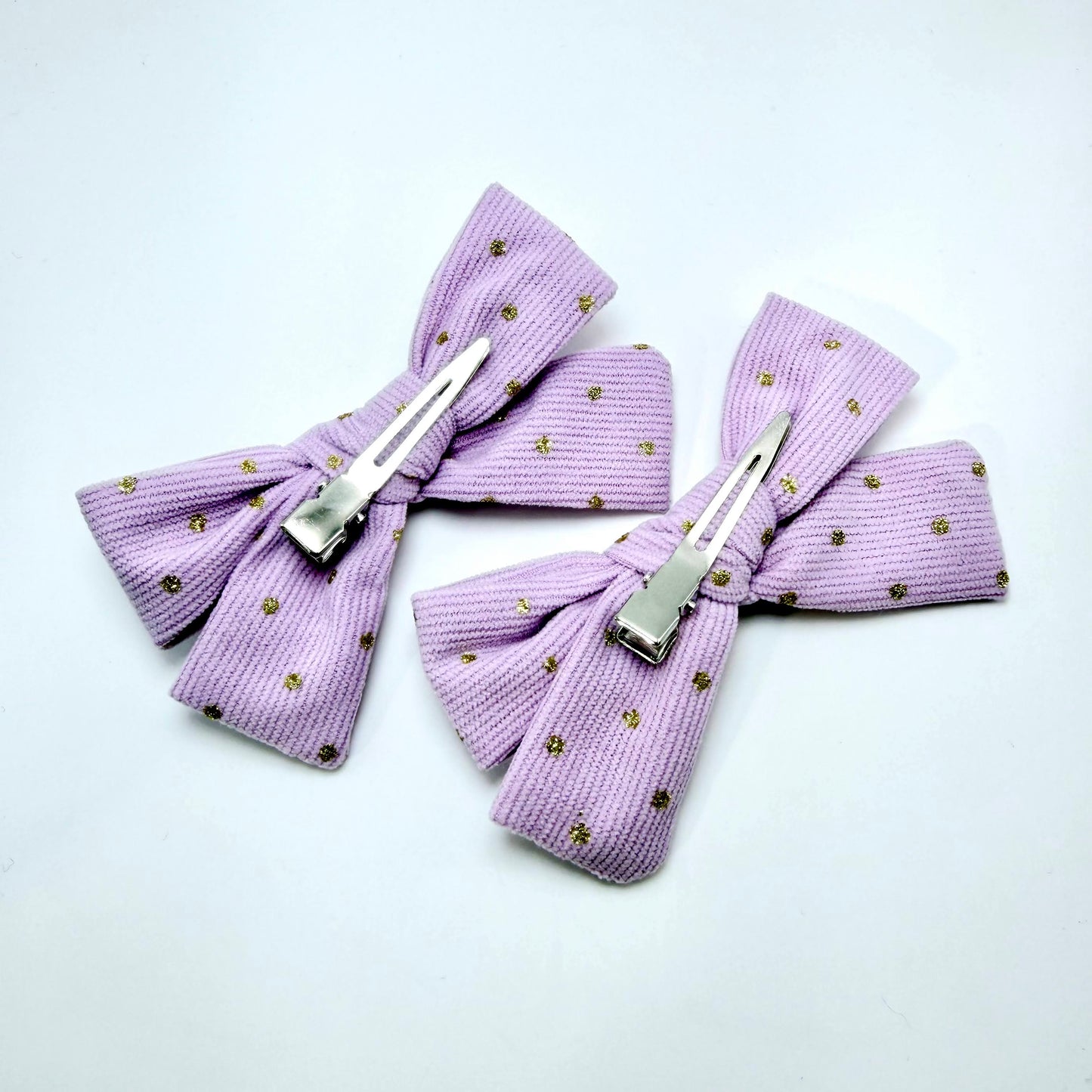 Golden Dot Bows (Set of 2)