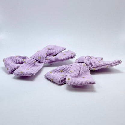 Golden Dot Bows (Set of 2)
