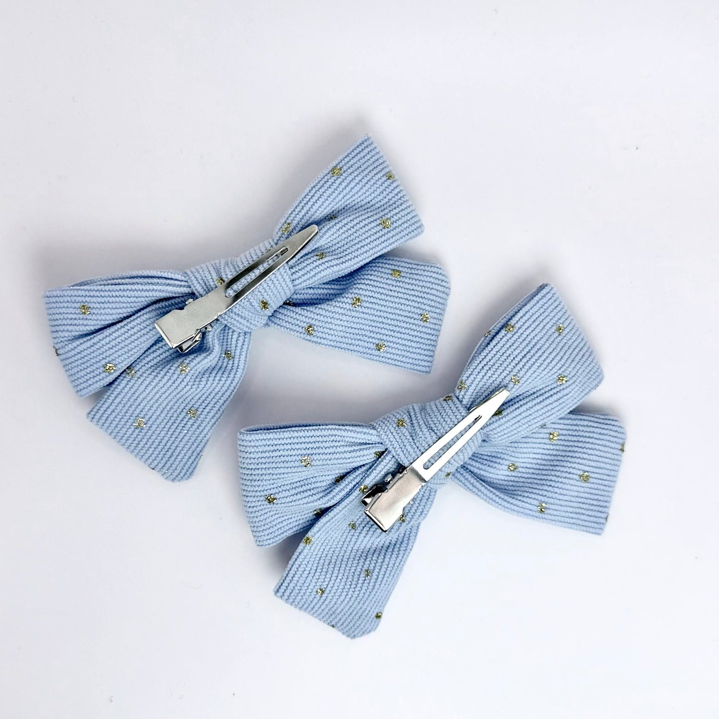 Golden Dot Bows (Set of 2)