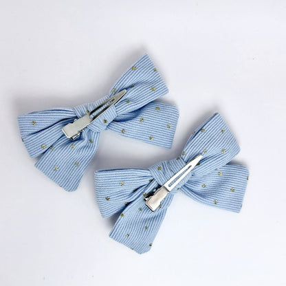 Golden Dot Bows (Set of 2)