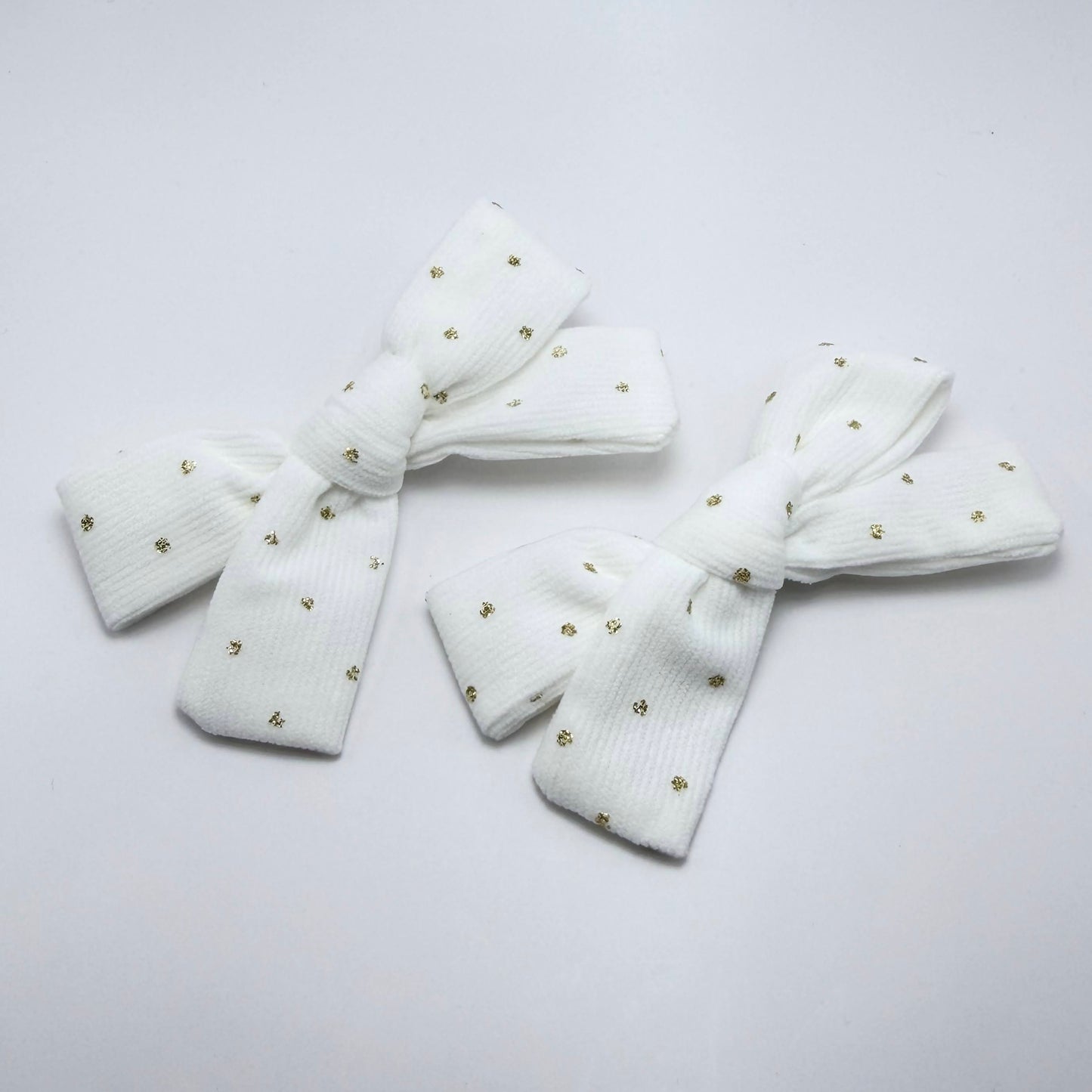Golden Dot Bows (Set of 2)