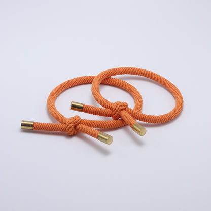 Gold-touch Rope Hair Ties – premium kids accessory by Dew & Dove