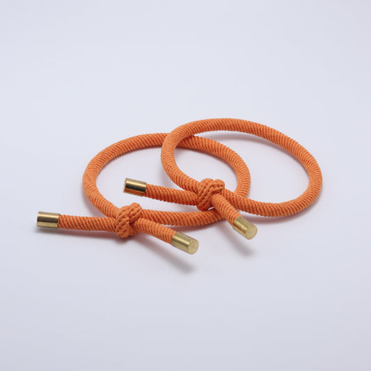 Gold-touch Rope Hair Ties – premium kids accessory by Dew & Dove
