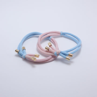 Double Delight Hair Ties – premium kids accessory by Dew & Dove