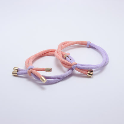 Double Delight Hair Ties – premium kids accessory by Dew & Dove