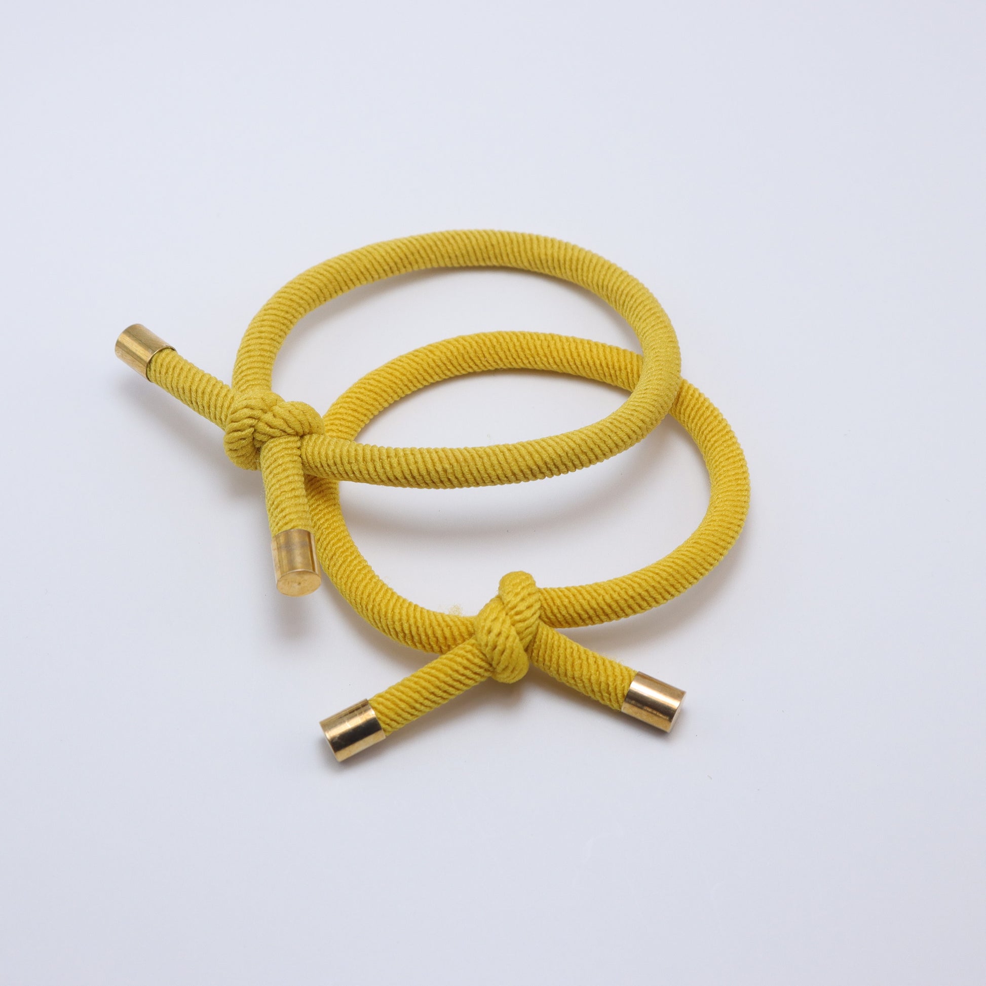 Gold-touch Rope Hair Ties – premium kids accessory by Dew & Dove
