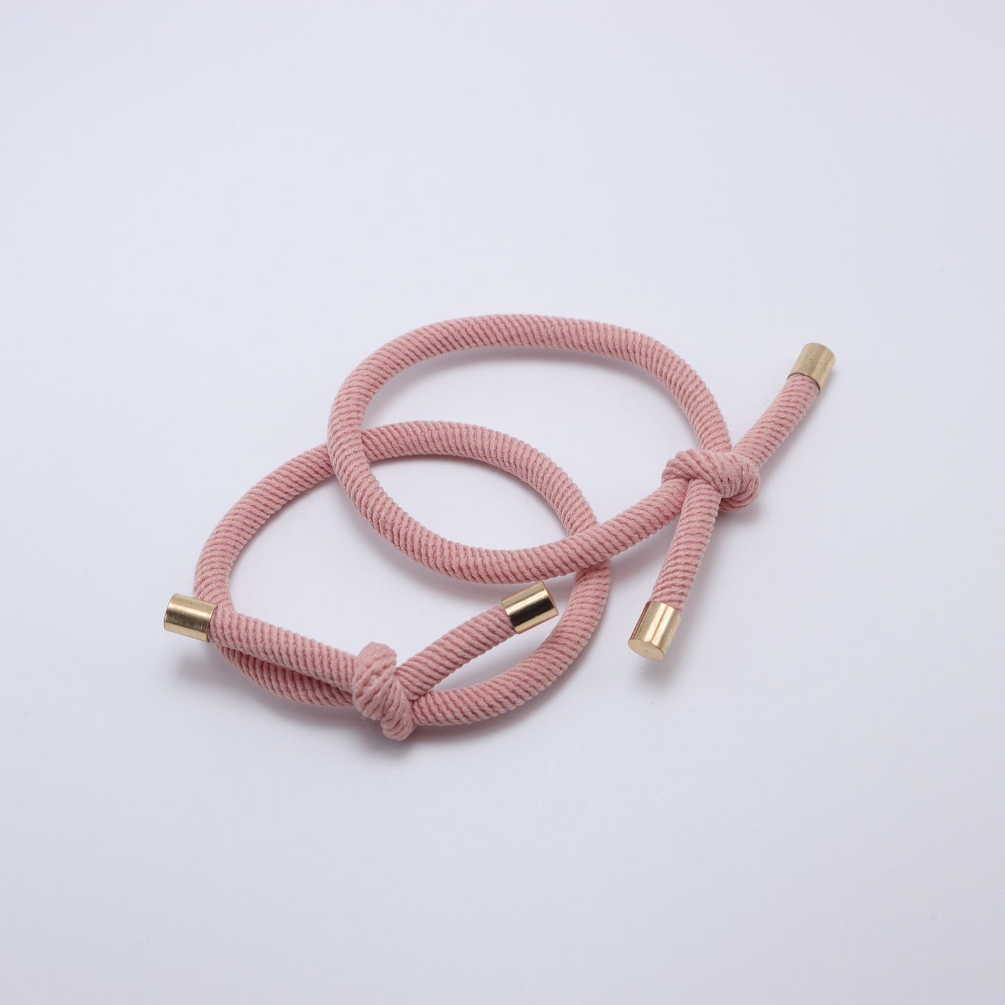 Gold-touch Rope Hair Ties – premium kids accessory by Dew & Dove