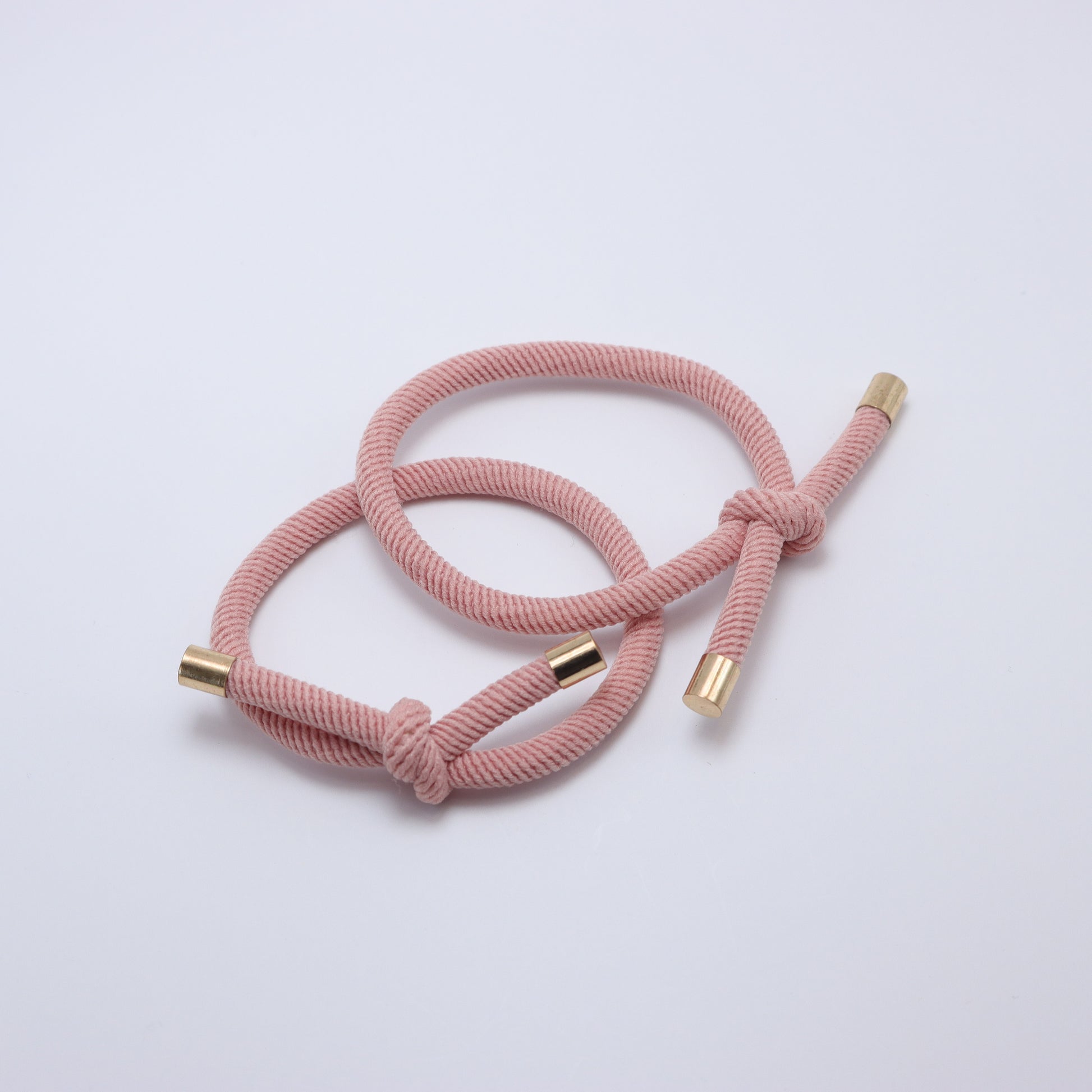 Gold-touch Rope Hair Ties – premium kids accessory by Dew & Dove