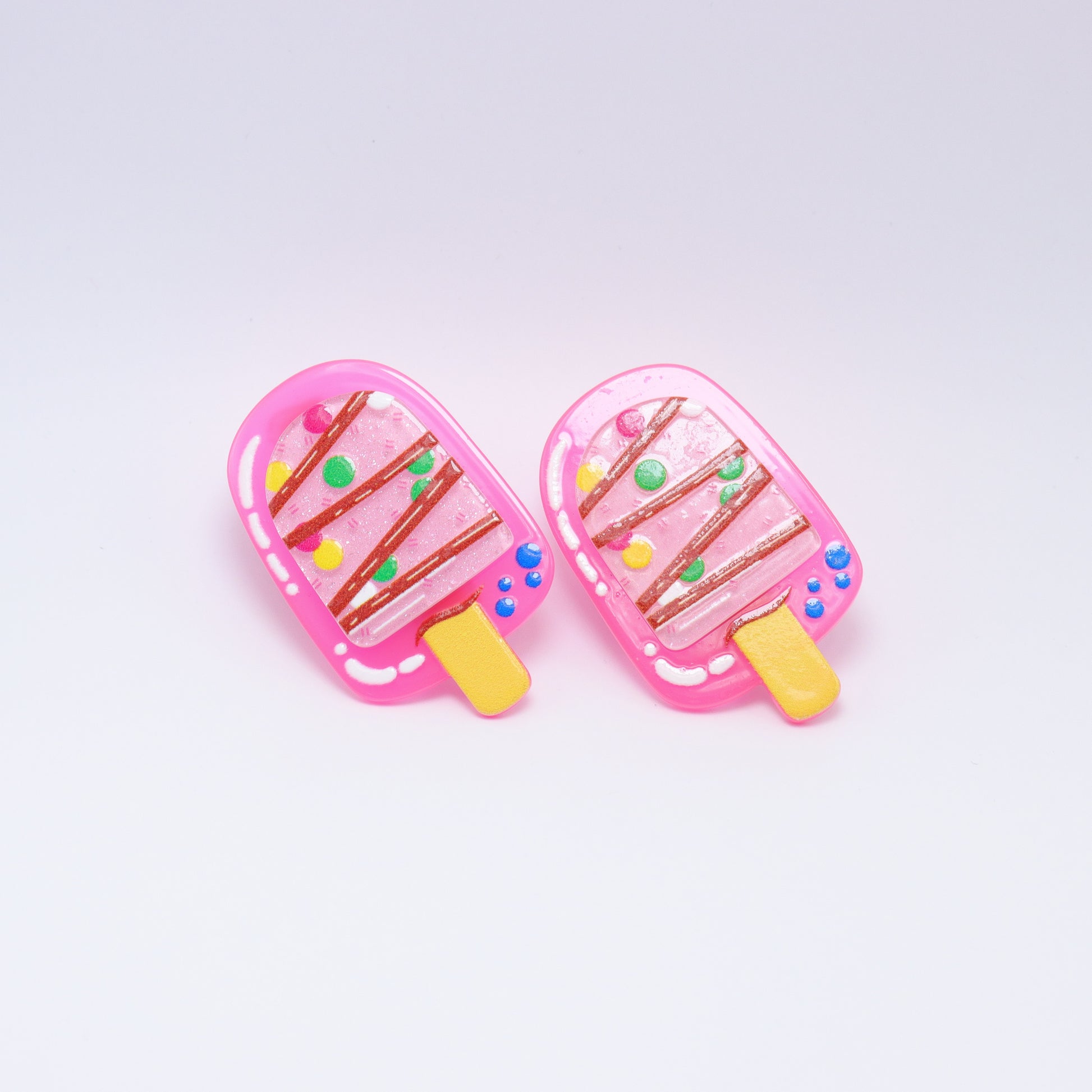 Summer Popsicles Hair Clips (Set of 2) – premium kids accessory by Dew & Dove