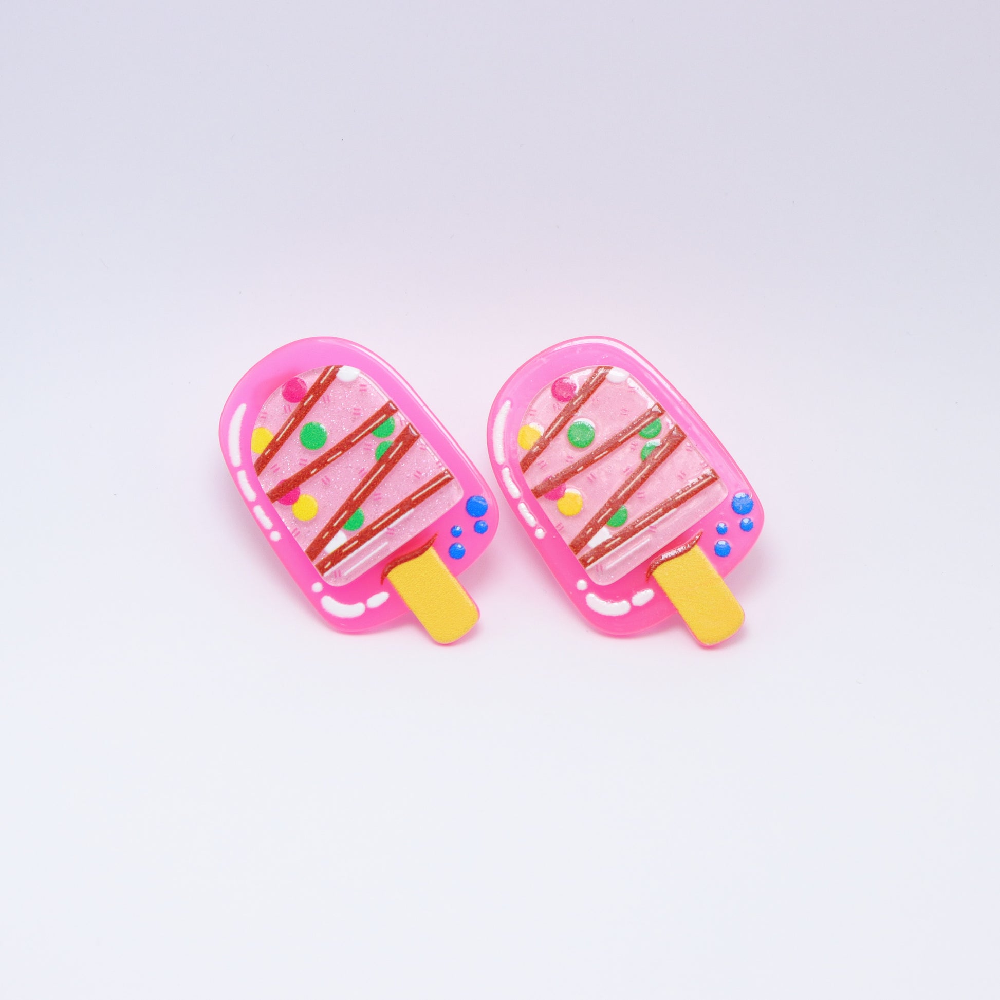 Summer Popsicles Hair Clips (Set of 2) – premium kids accessory by Dew & Dove