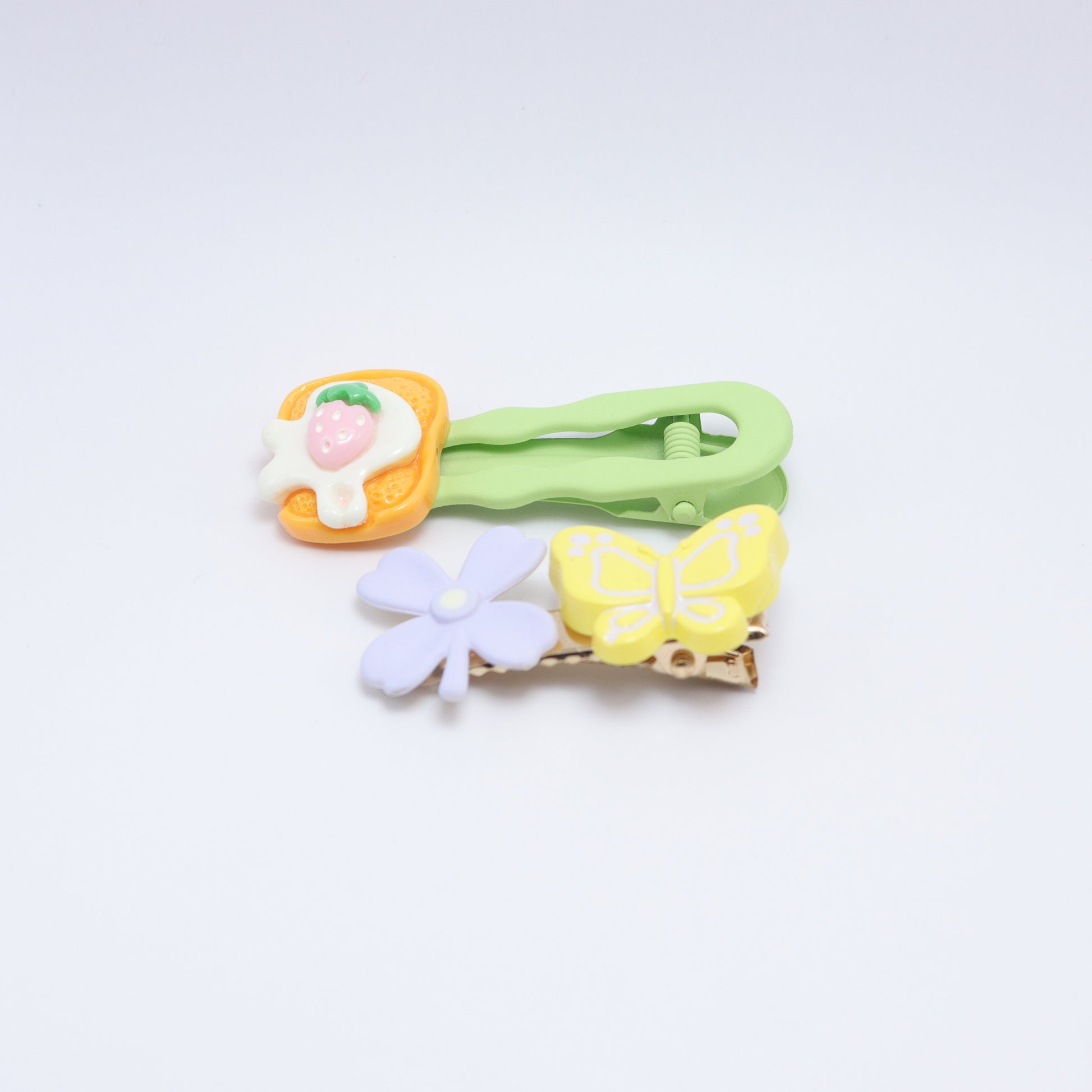 Sugar & Spice Hair Clips (Set of 2) – premium kids accessory by Dew & Dove