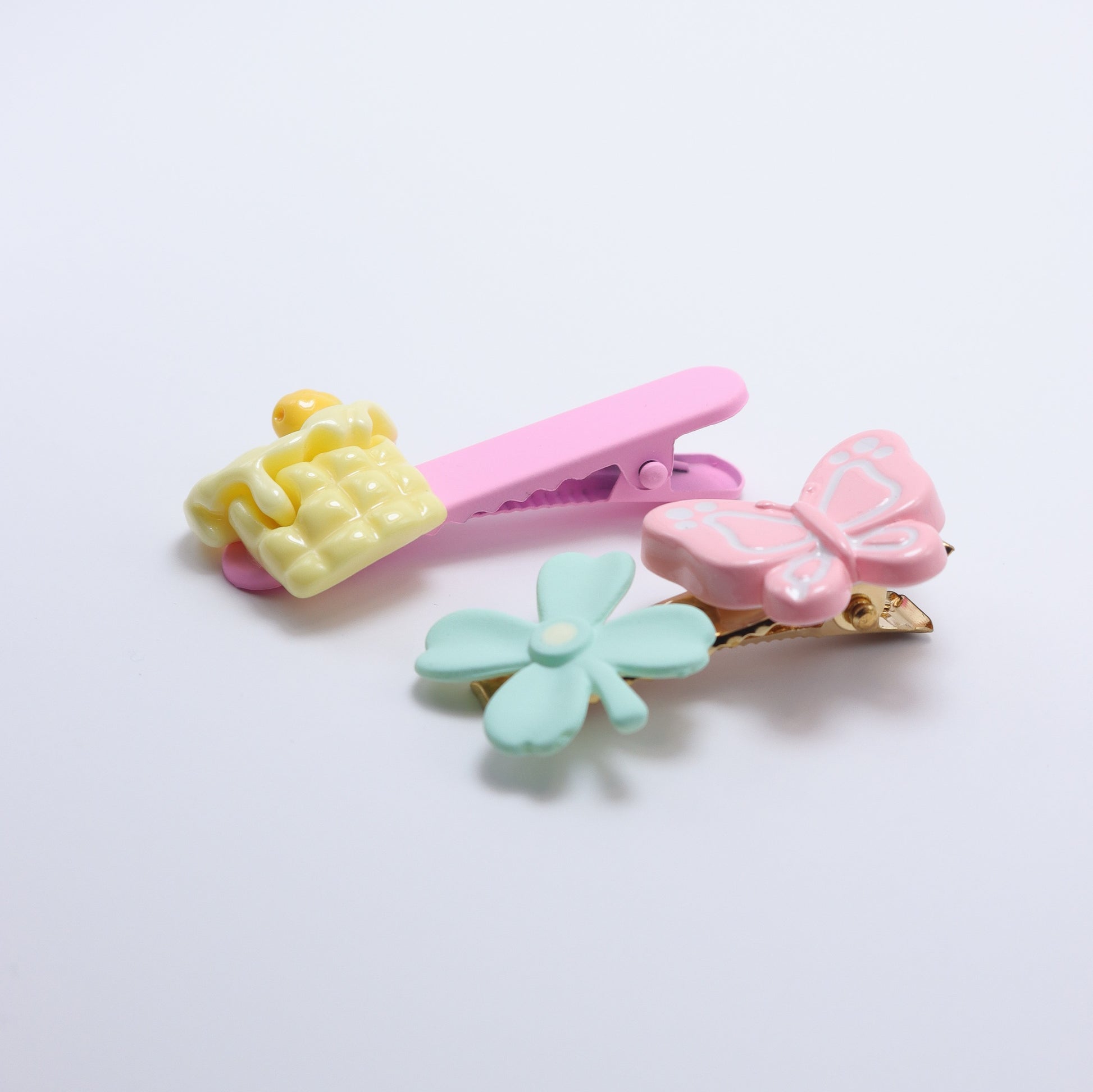 Sugar & Spice Hair Clips (Set of 2) – premium kids accessory by Dew & Dove