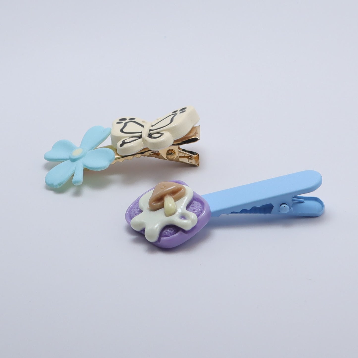 Sugar & Spice Hair Clips (Set of 2) – premium kids accessory by Dew & Dove