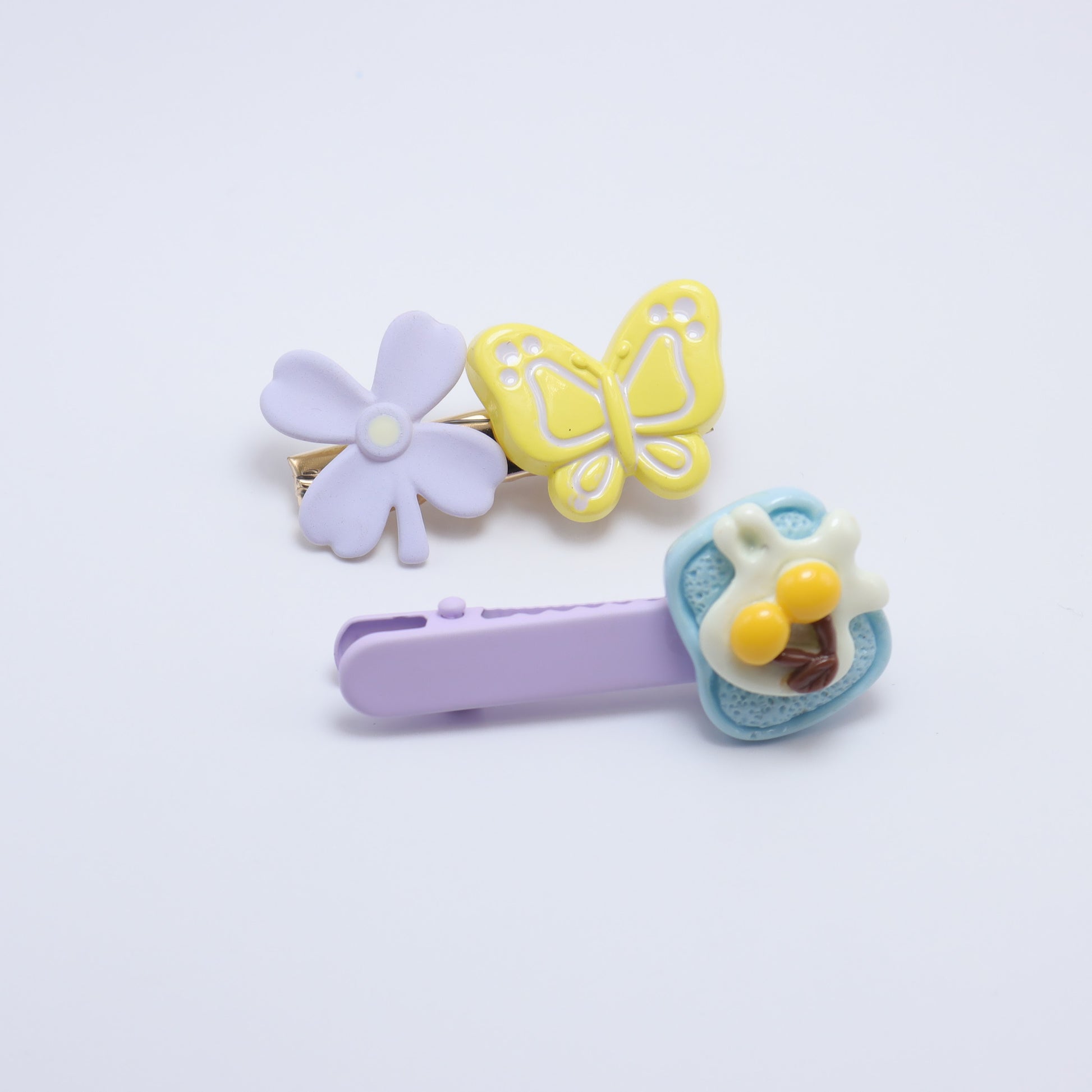 Sugar & Spice Hair Clips (Set of 2) – premium kids accessory by Dew & Dove