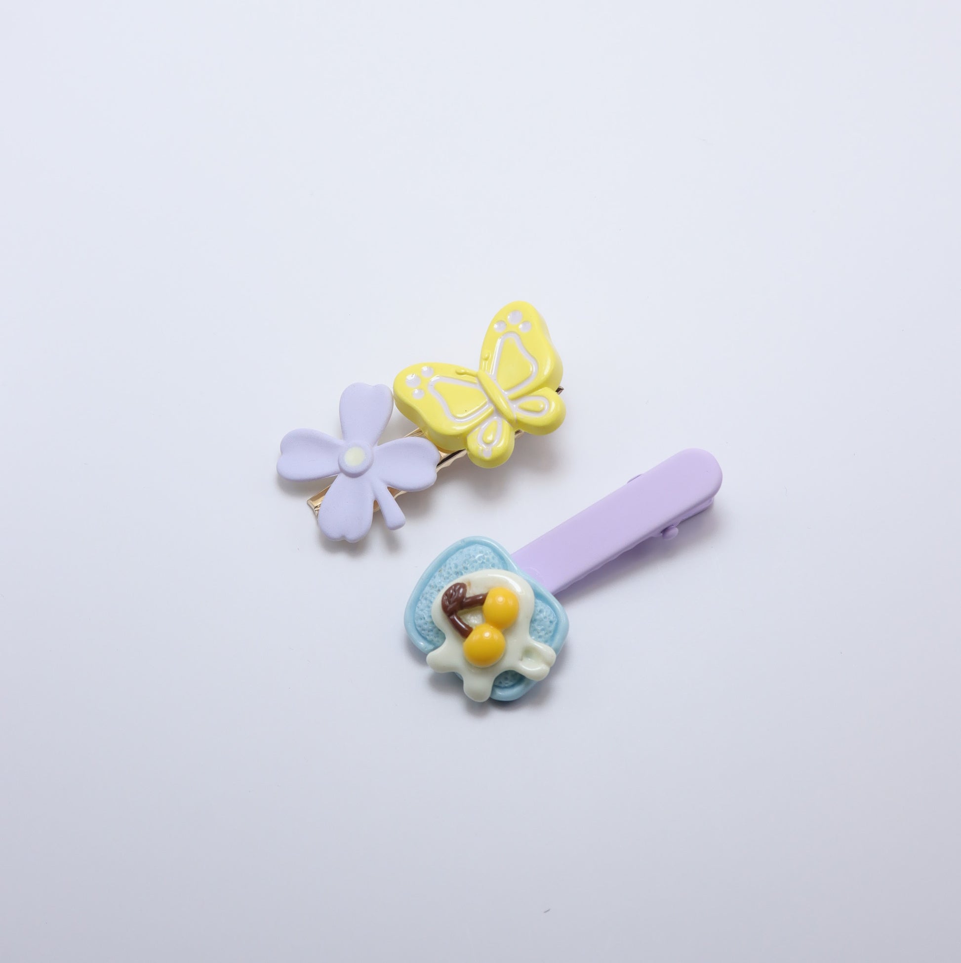 Sugar & Spice Hair Clips (Set of 2) – premium kids accessory by Dew & Dove