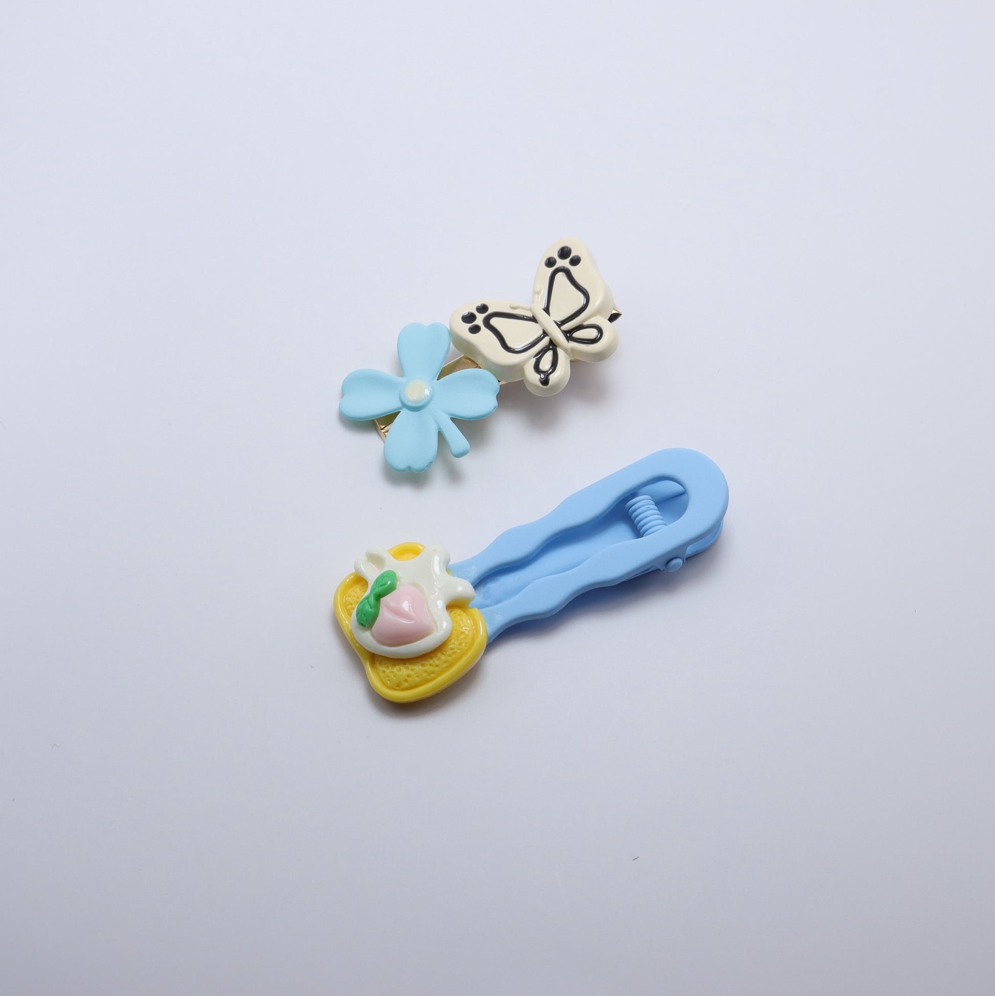 Sugar & Spice Hair Clips (Set of 2) – premium kids accessory by Dew & Dove