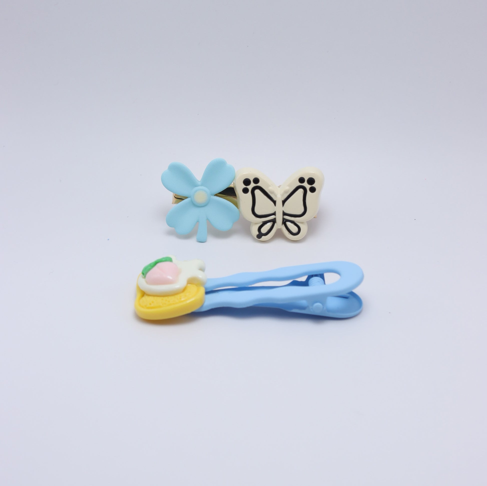 Sugar & Spice Hair Clips (Set of 2) – premium kids accessory by Dew & Dove
