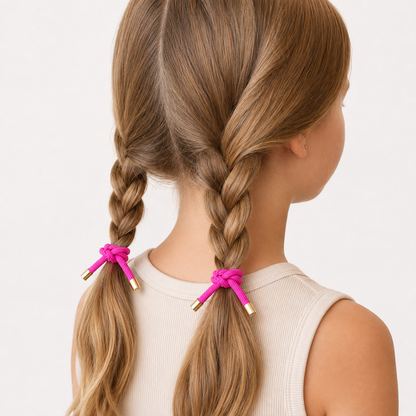 Color Pop Rope Hair Ties