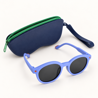 Color Pop Kids Round Sunglasses